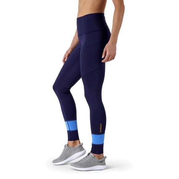 cotopaxi Pants - COTOPAXI High Rise Cerro Travel Tight - Medium - Maritime Blue